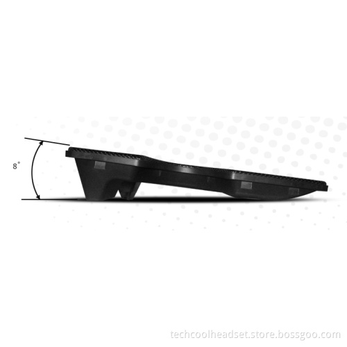Gaming Laptop Cooling Pad with 200mm Blue LED Fan